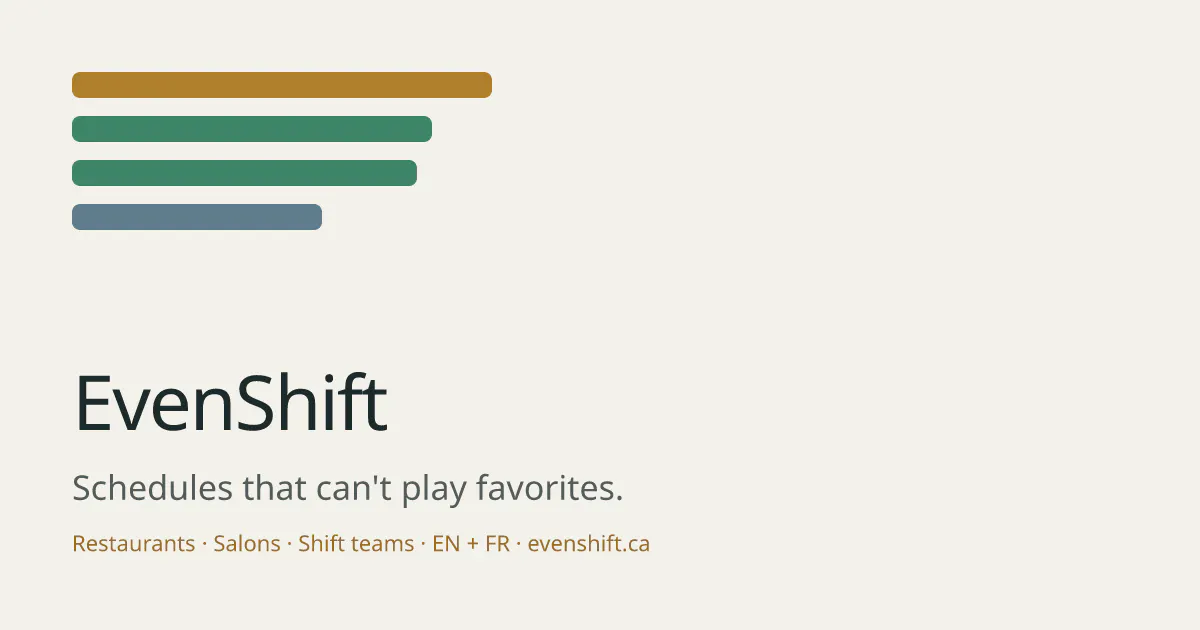 EvenShift gallery image