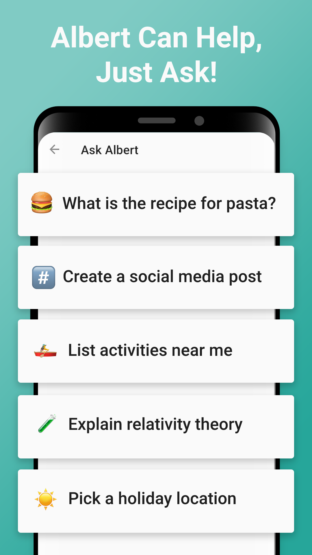 Ask Albert media 2