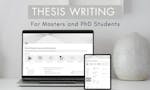 Thesis Writing for Masters and PhD  image