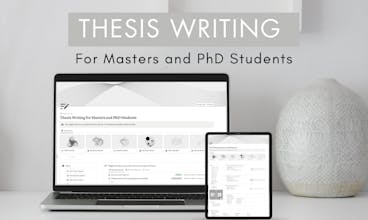 Thesis Writing for Masters and PhD gallery image
