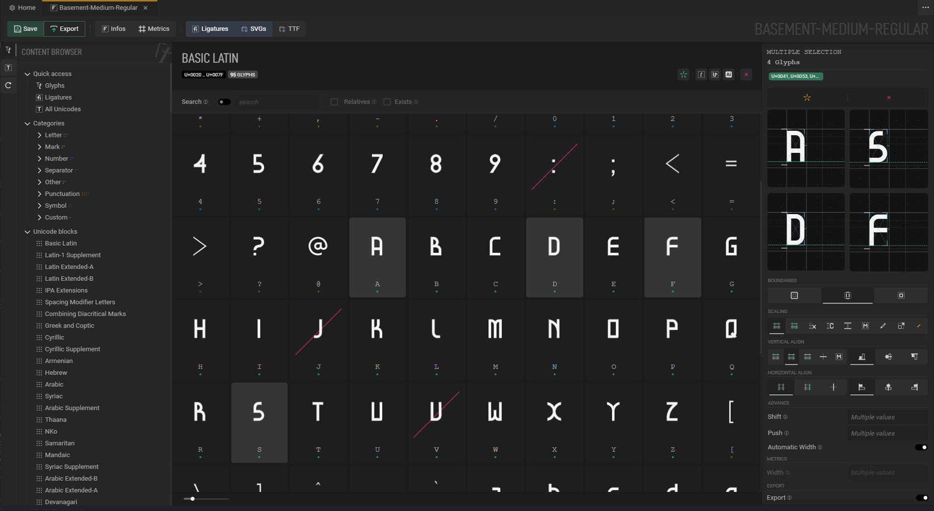 mkfont gallery image