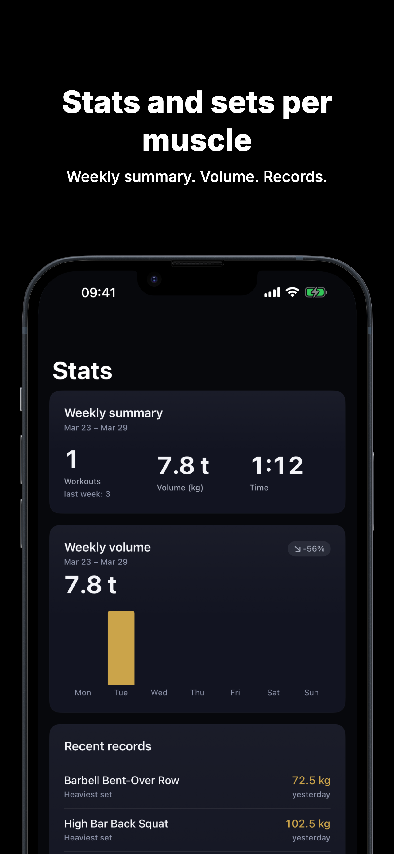 Pully - Gym Log & Tracker gallery image