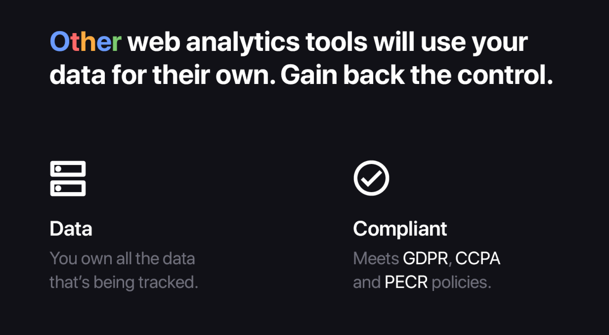 YARRRR! Analytics gallery image