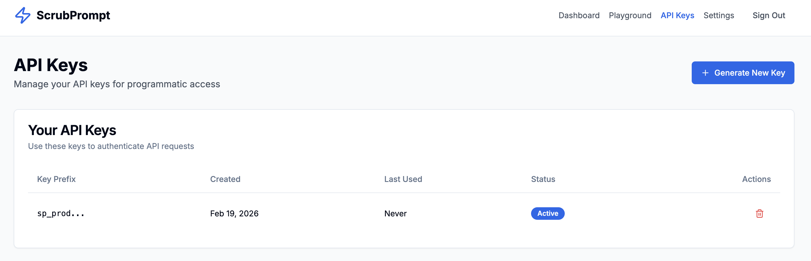 ScrubPrompt - Screenshot 2 showing product features and functionality