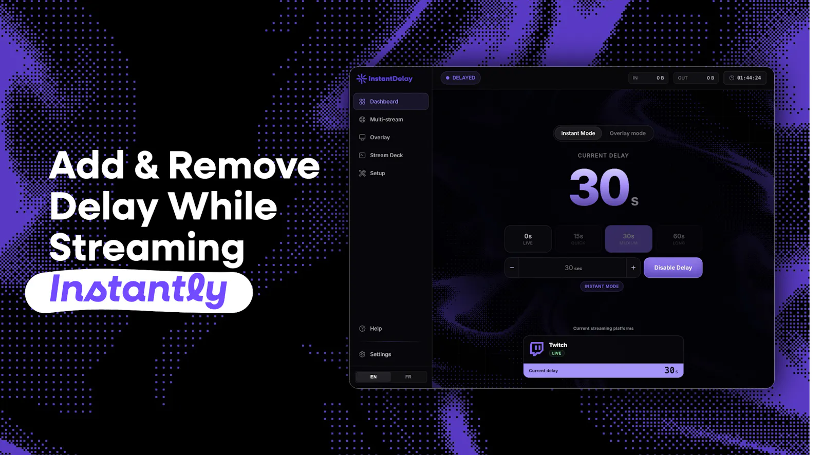 InstantDelay screenshot 2