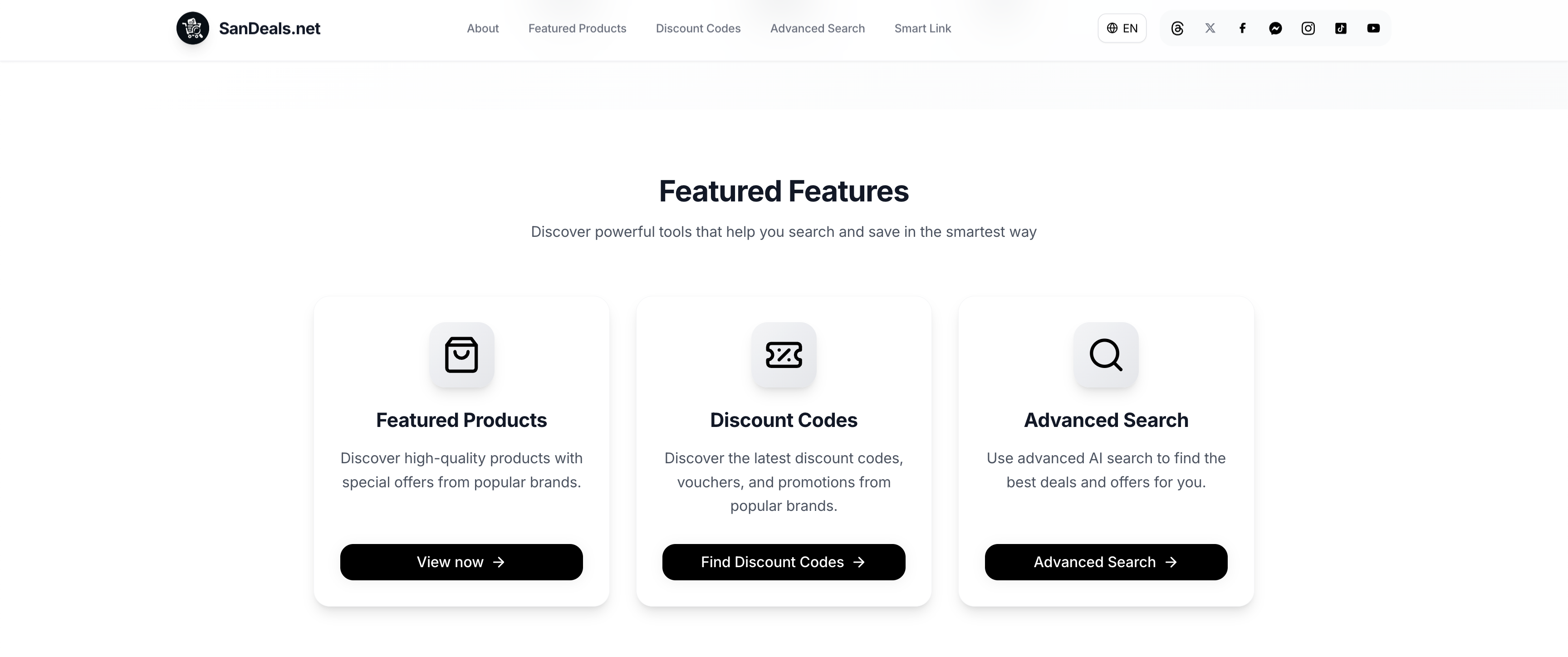 Média SanDeals.net - Outil de recherche de code de réduction au Vietnam 2