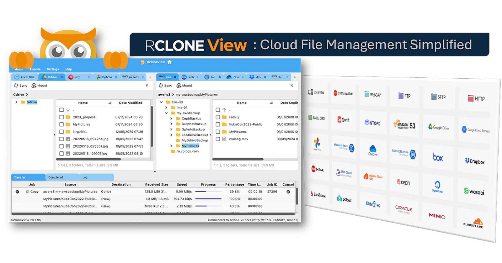 RcloneView screenshot 2
