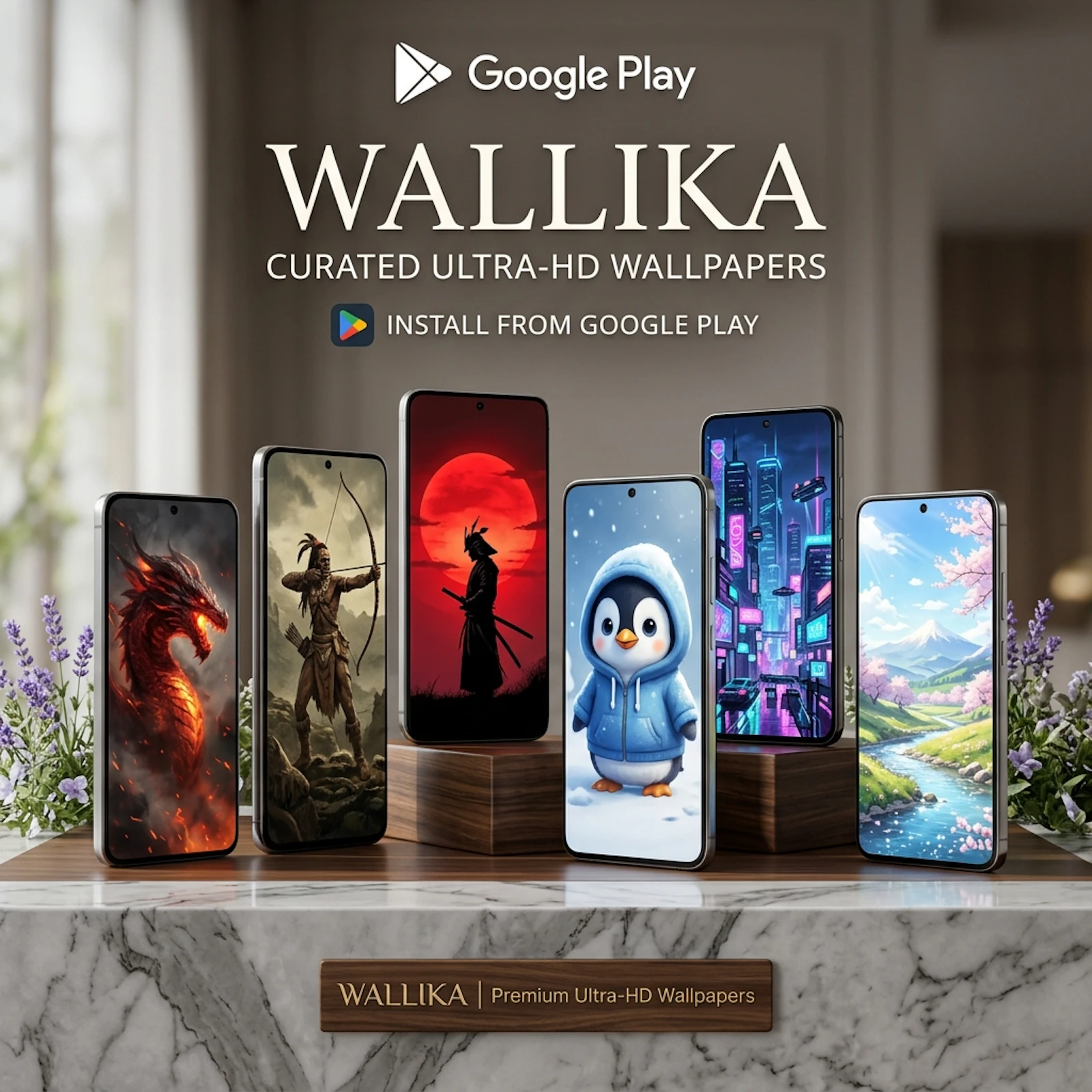 Wallika Pro: 4K AI Wallpapers screenshot 3