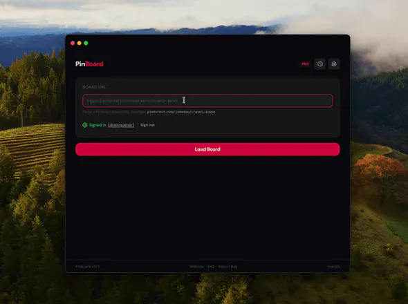 PinBoard - Pinterest Board Downloader gallery image