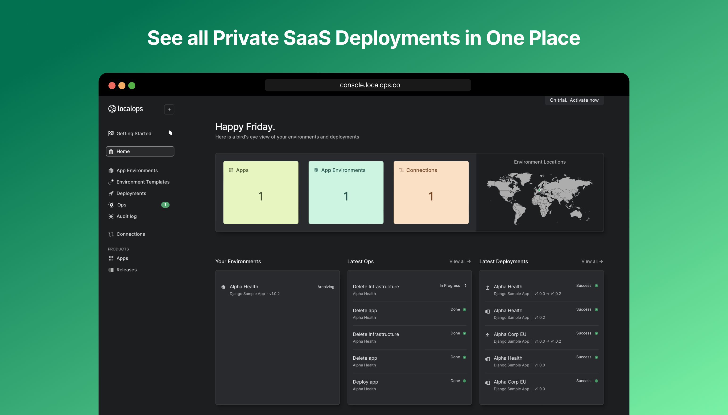 startuptile LocalOps-Simplest way to make Private SaaS deployments