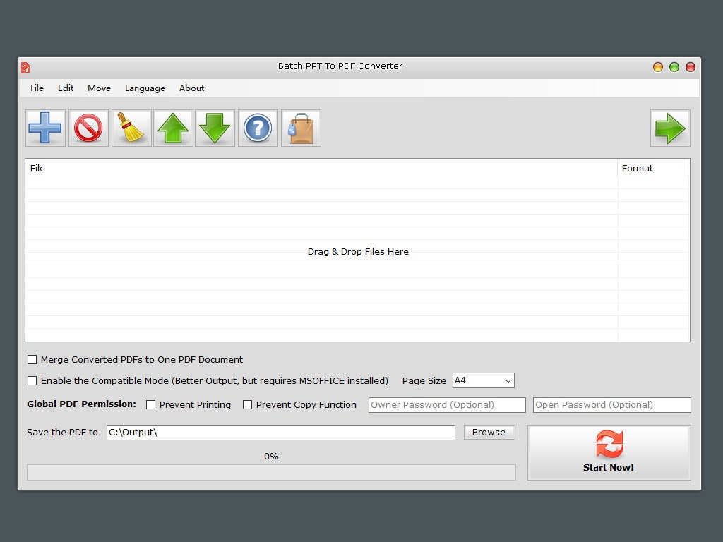 แบทช์ ppt เป็นตัวแปลง PDF media 1