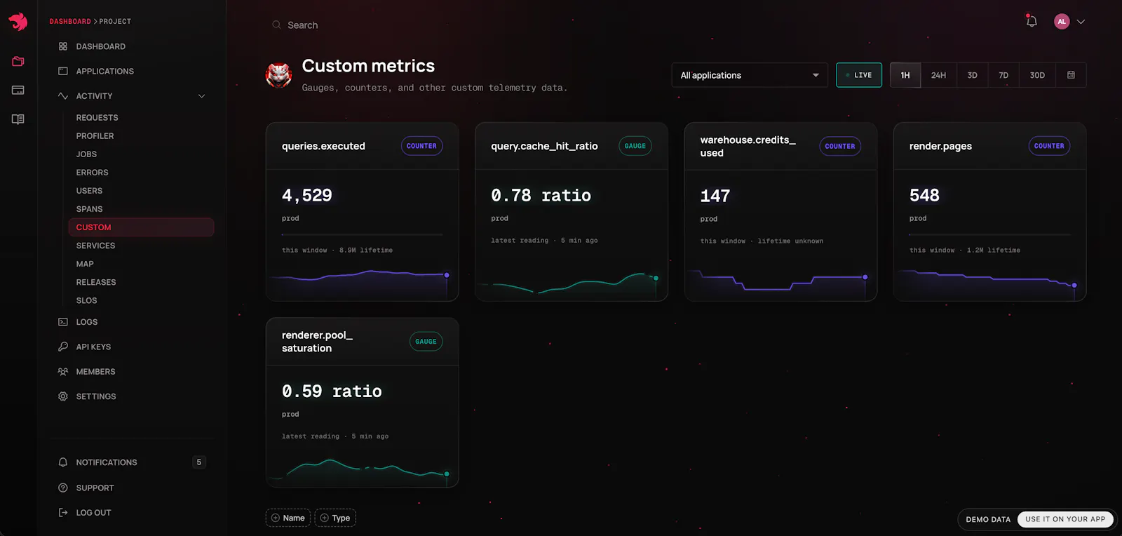 NestJS Observe screenshot 8