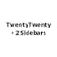 Twenty Twenty But Has 2 Sidebars