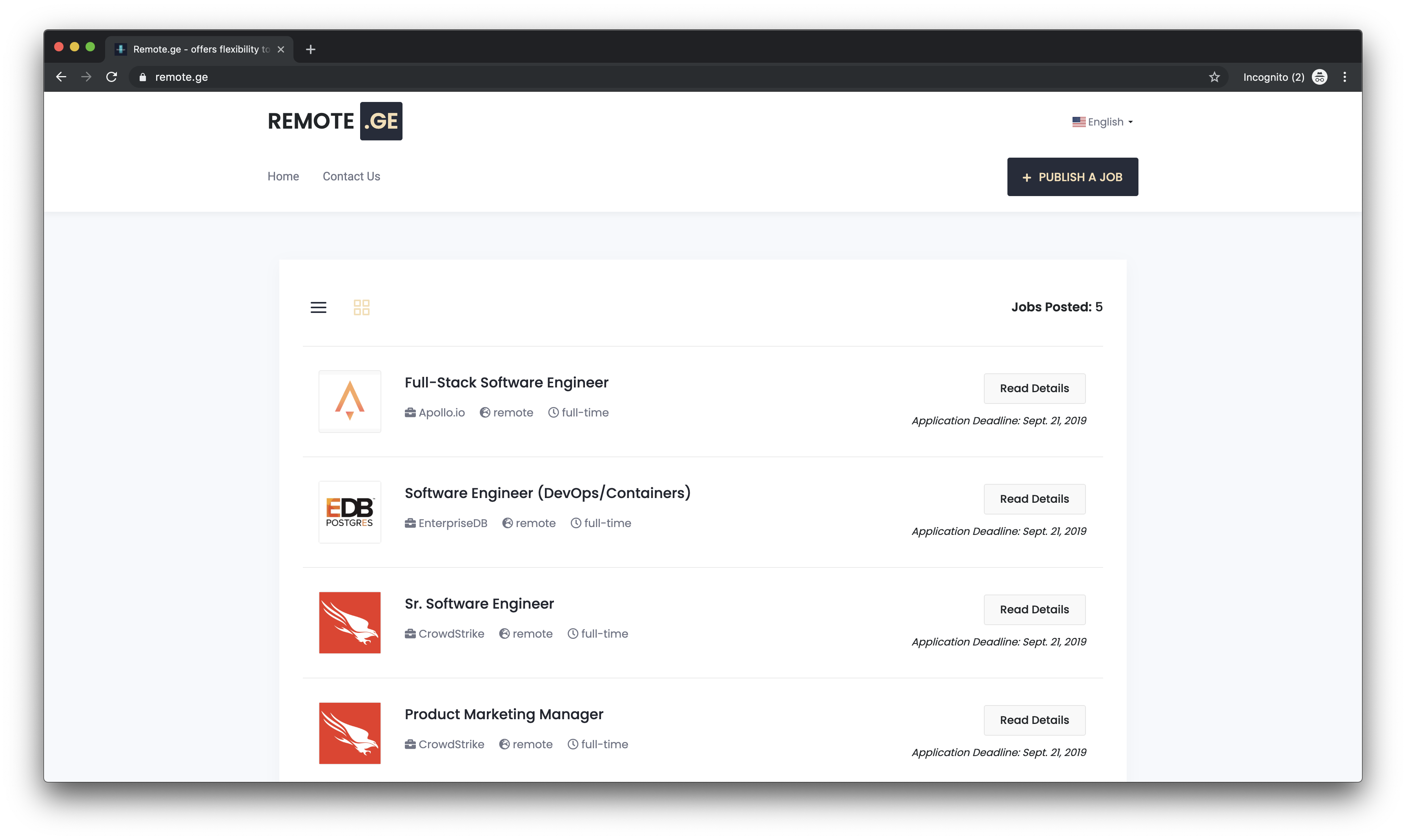 Remote.ge gallery image