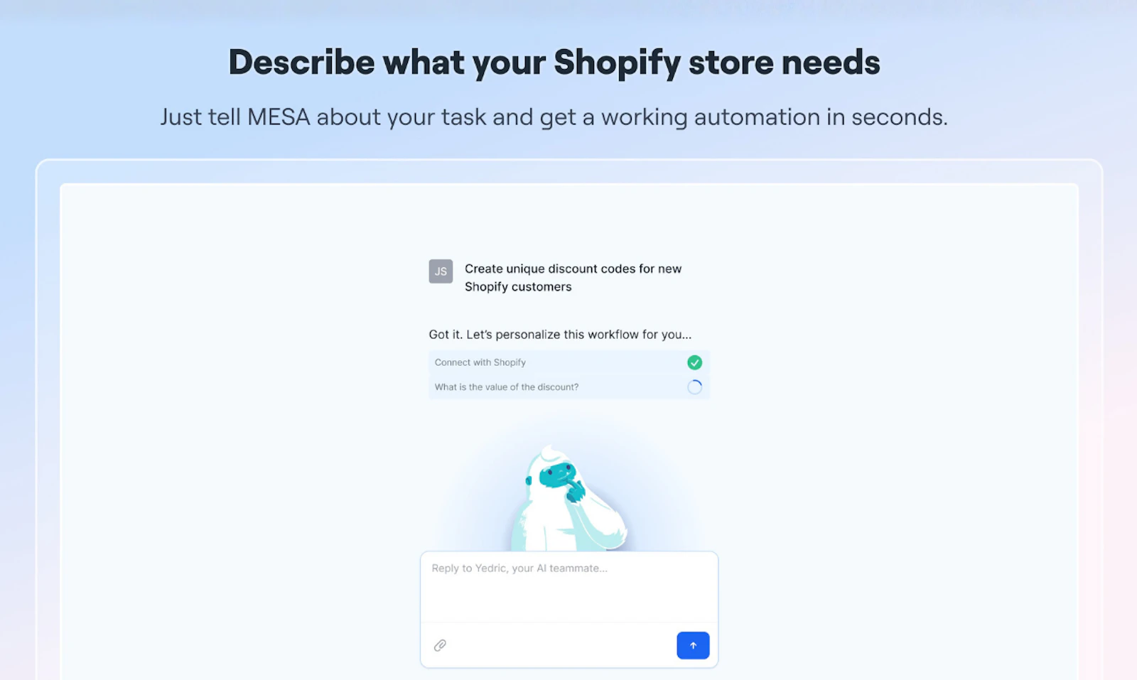MESA screenshot 2