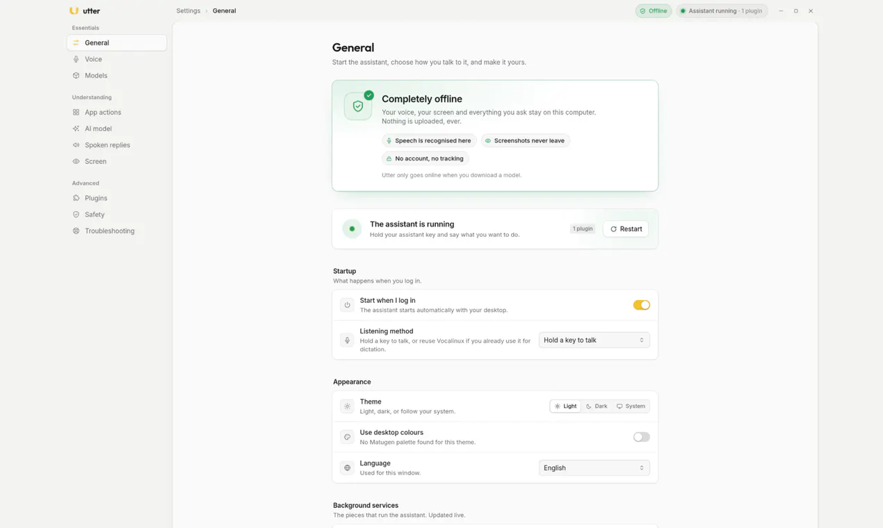  Utter — Offline personal assistant gallery image