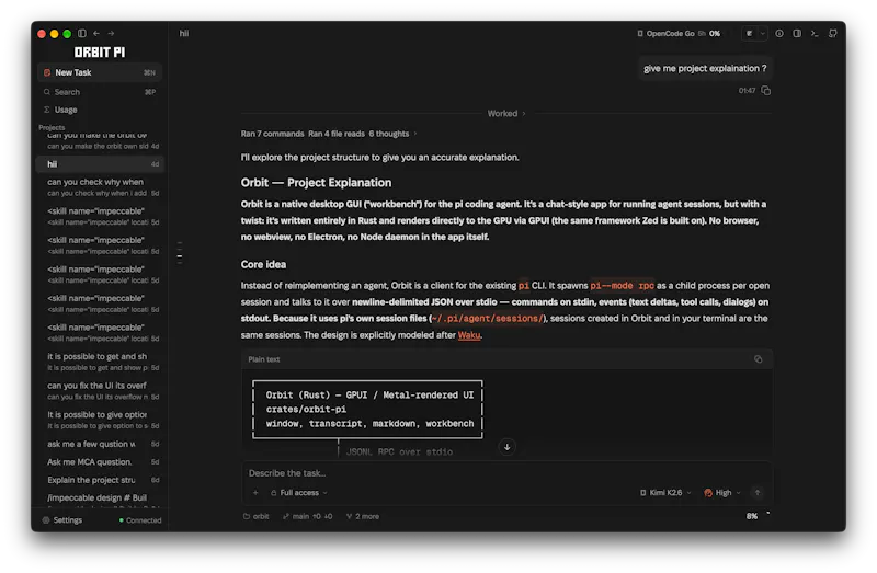 Orbit Pi screenshot 3