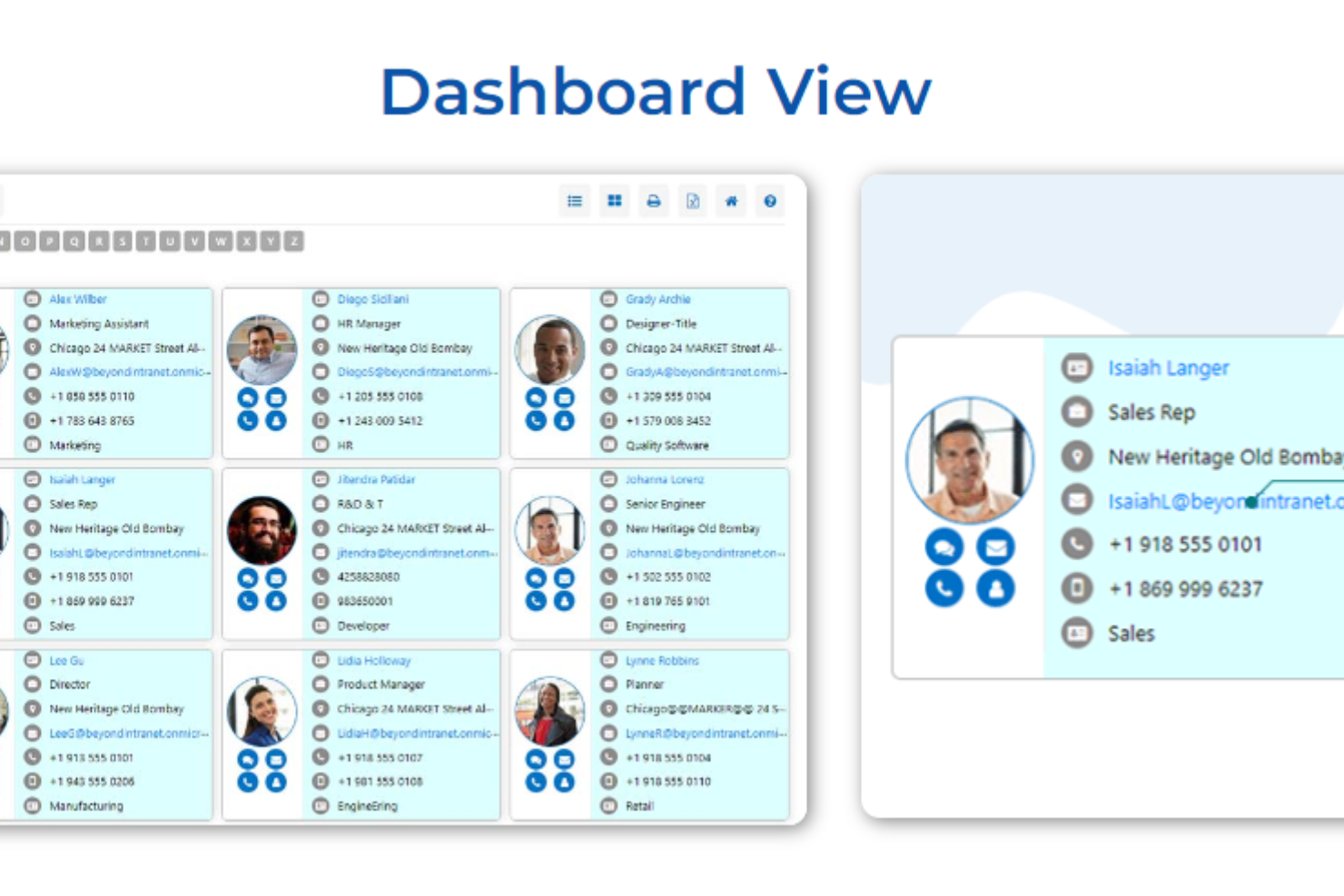 Employee Directory Software gallery image