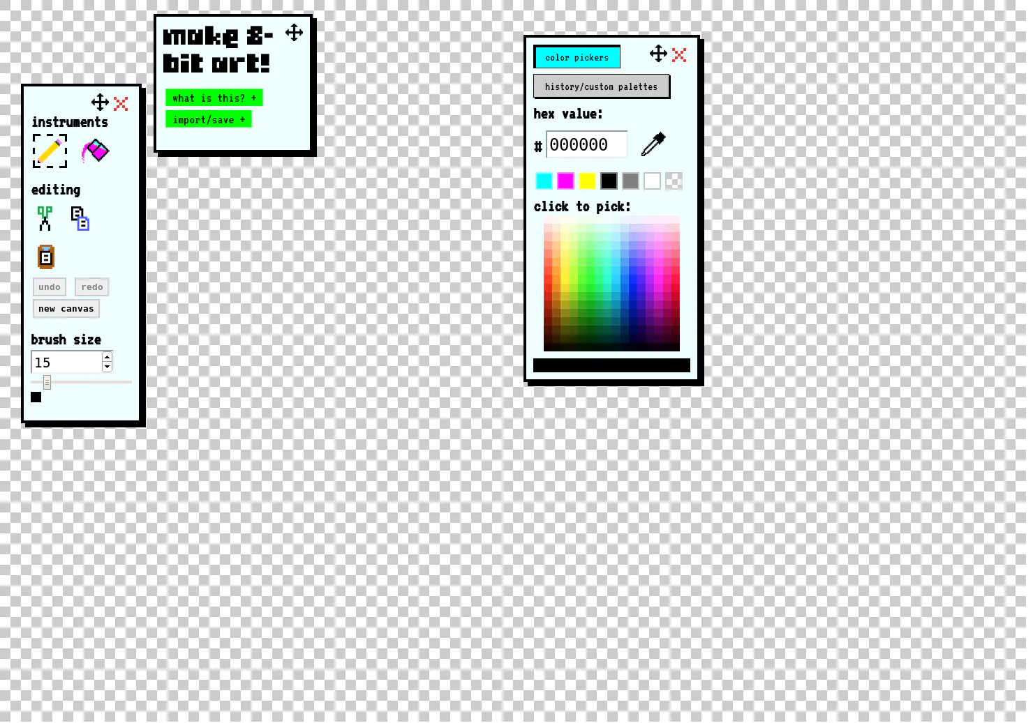 Make 8-Bit Art!