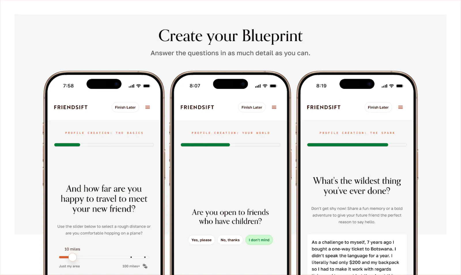 FriendSift screenshot 2