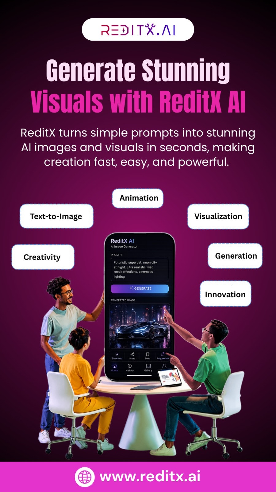 ReditX AI gallery image