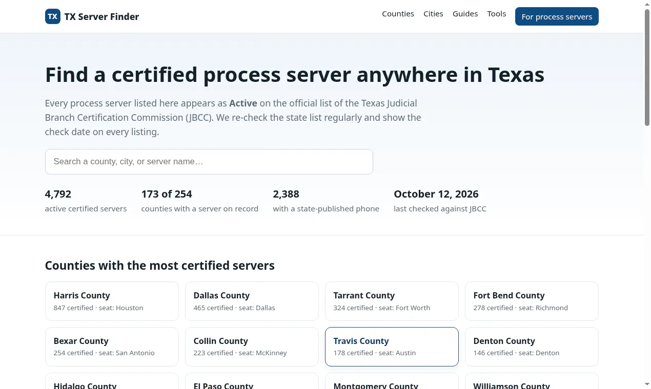 TX Server Finder gallery image