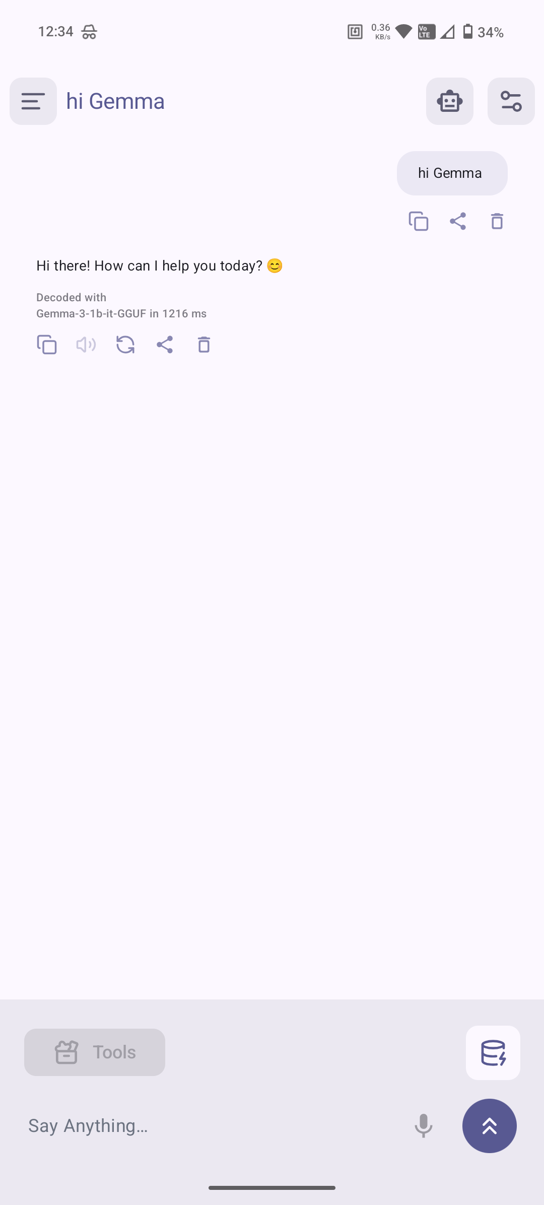 ToolNeuron - Screenshot 2 showing product features and functionality