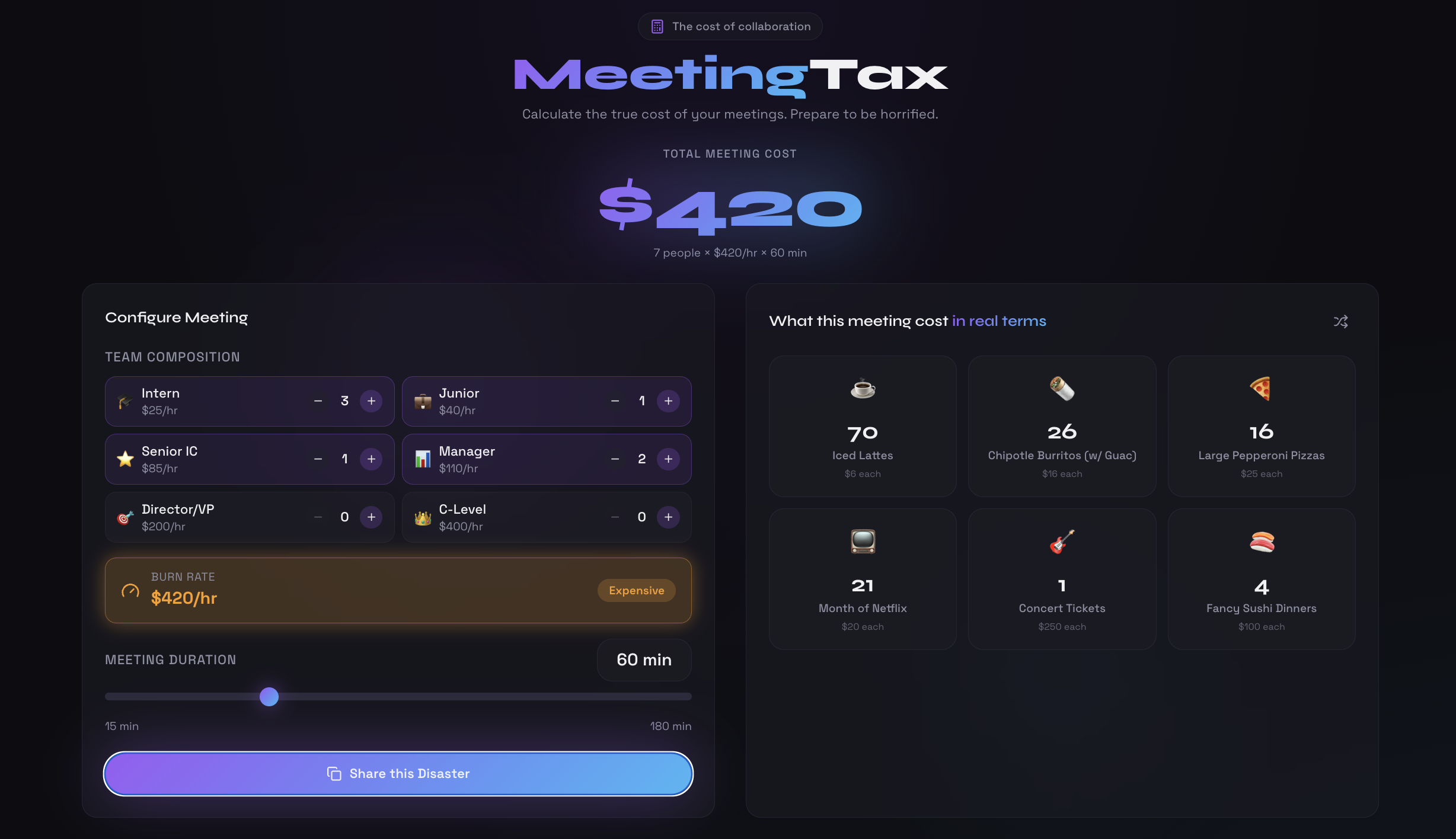 Meeting Tax gallery image