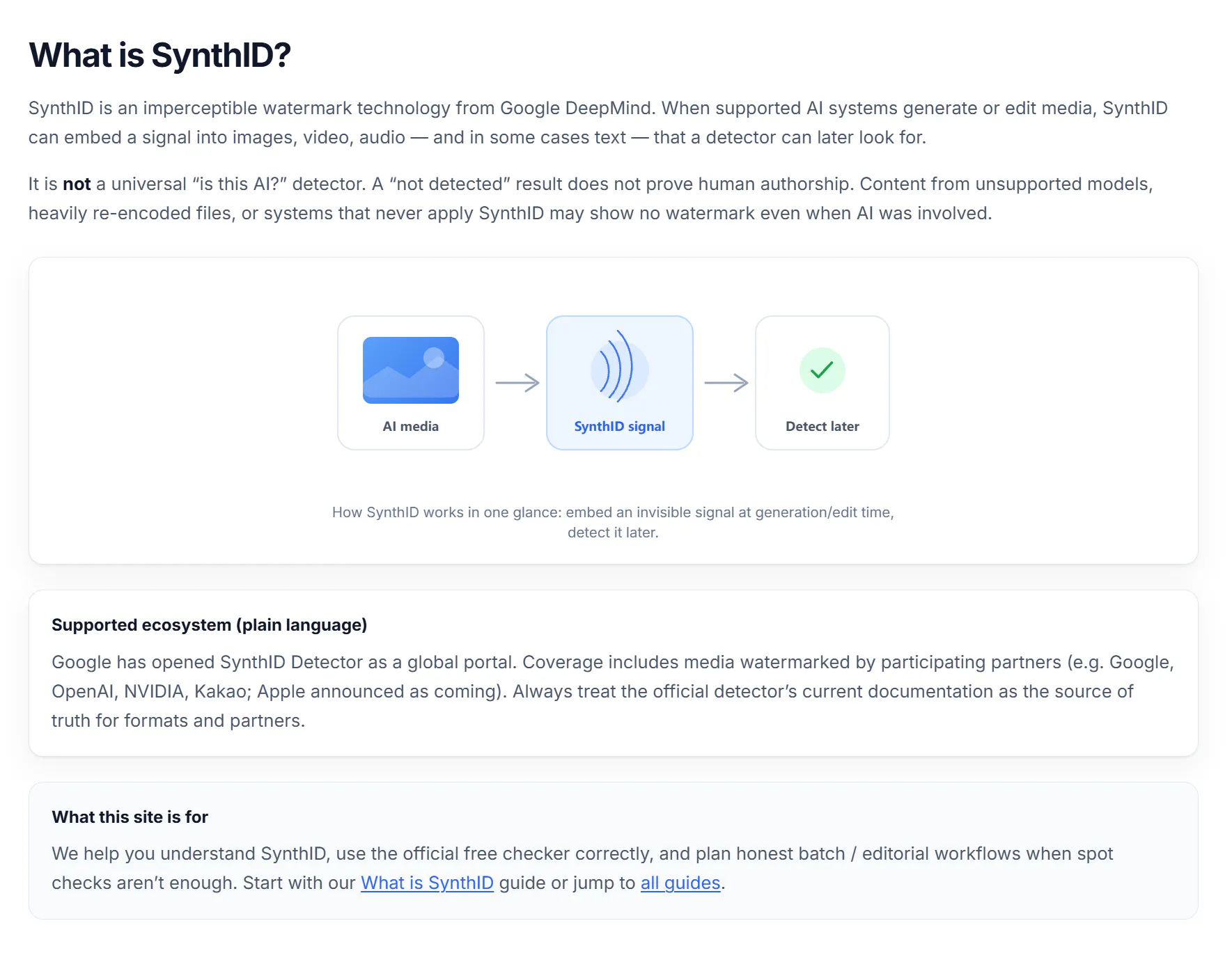 CheckSynthID gallery image