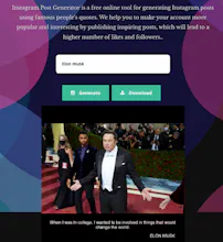 Instagram Post Generator gallery image