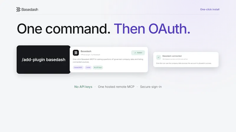 Basedash for Grok Bot screenshot 3