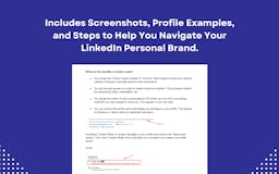 LinkedIn Personal Brand Guide media 2