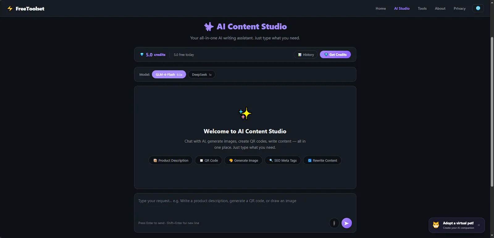 FreeToolset Official Launch screenshot 2