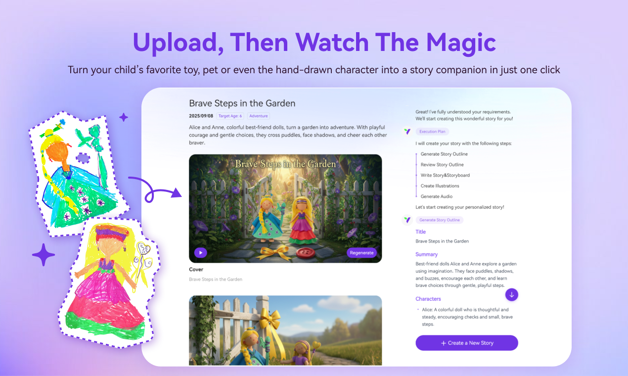Media YouStory - AI personalized storybooks for kids that teach, and inspire 3
