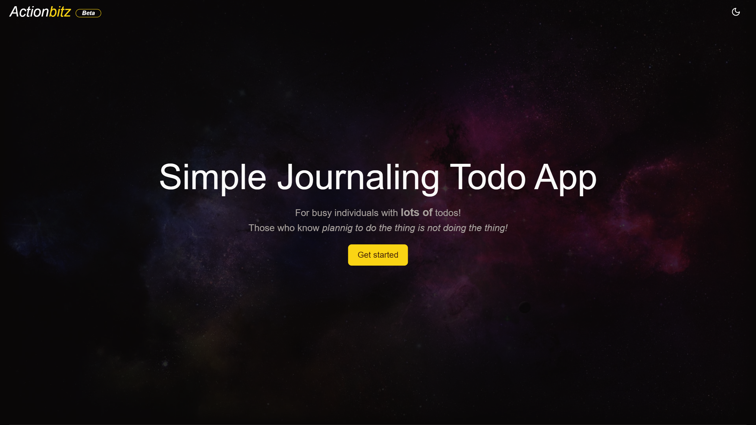 Media Actionbitz - Aplikasi Todo Sederhana dengan Jurnal Tindakan Anda 1