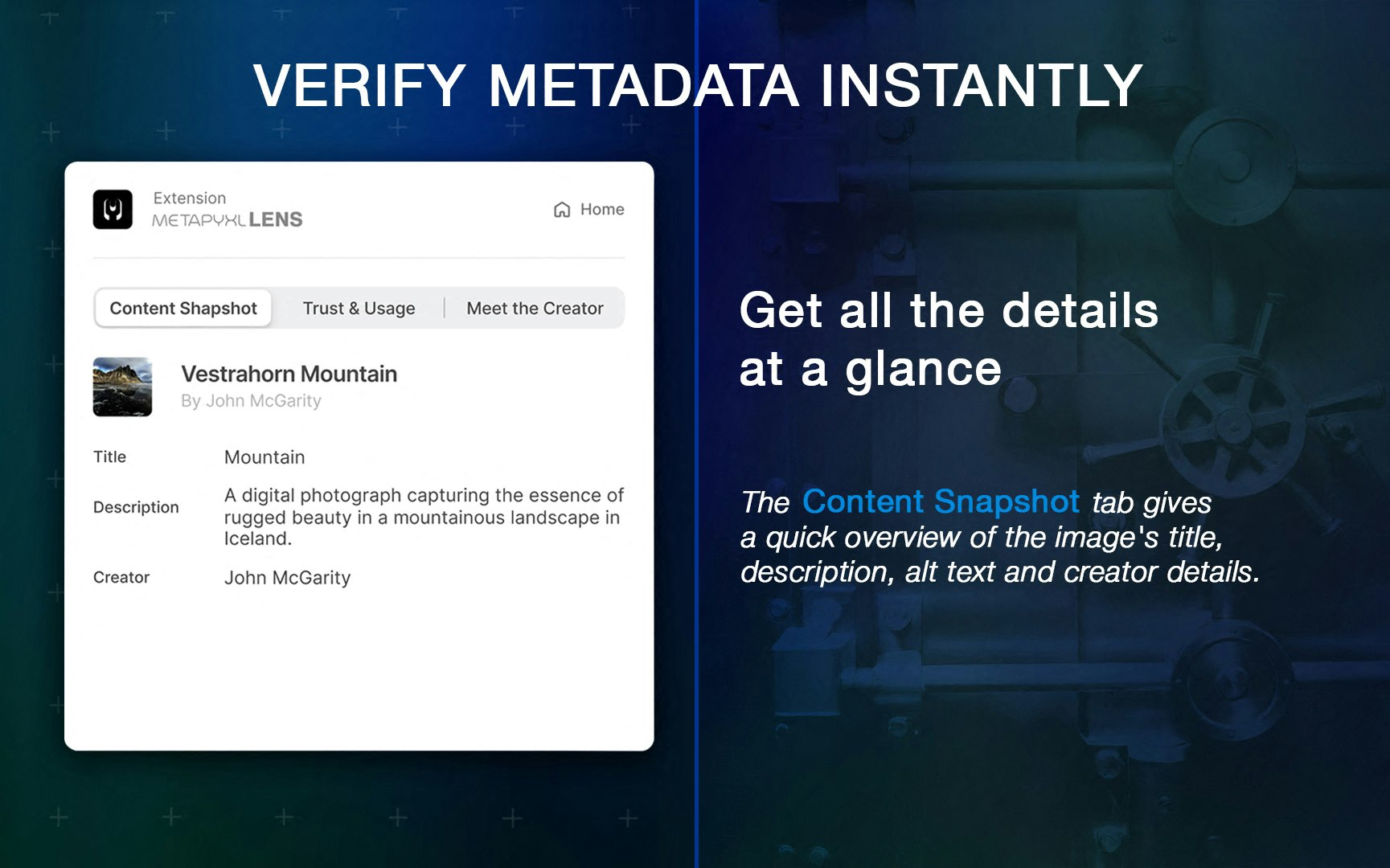 Metapyxl™ gallery image