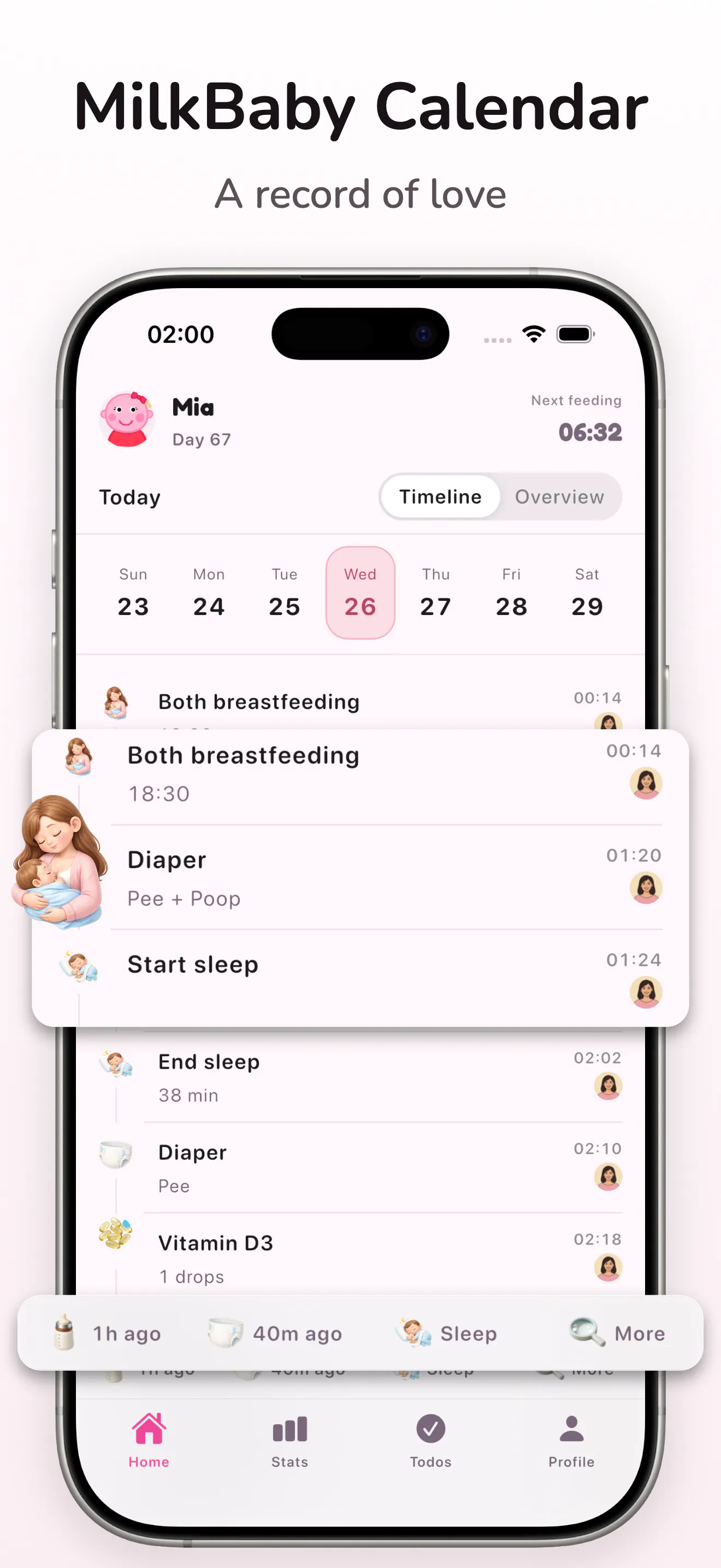 MilkBaby Calendar gallery image