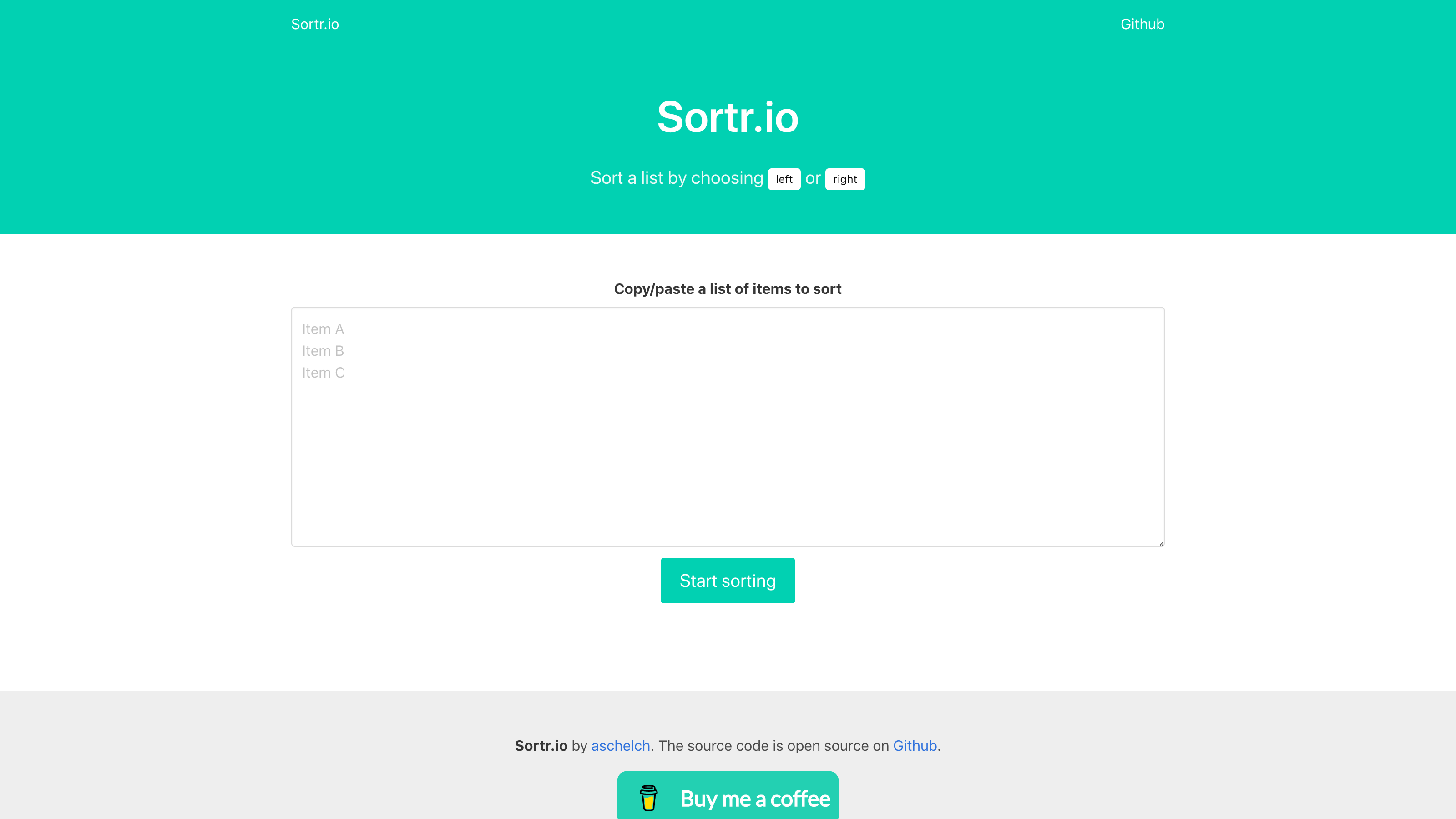 Sortr.io gallery image