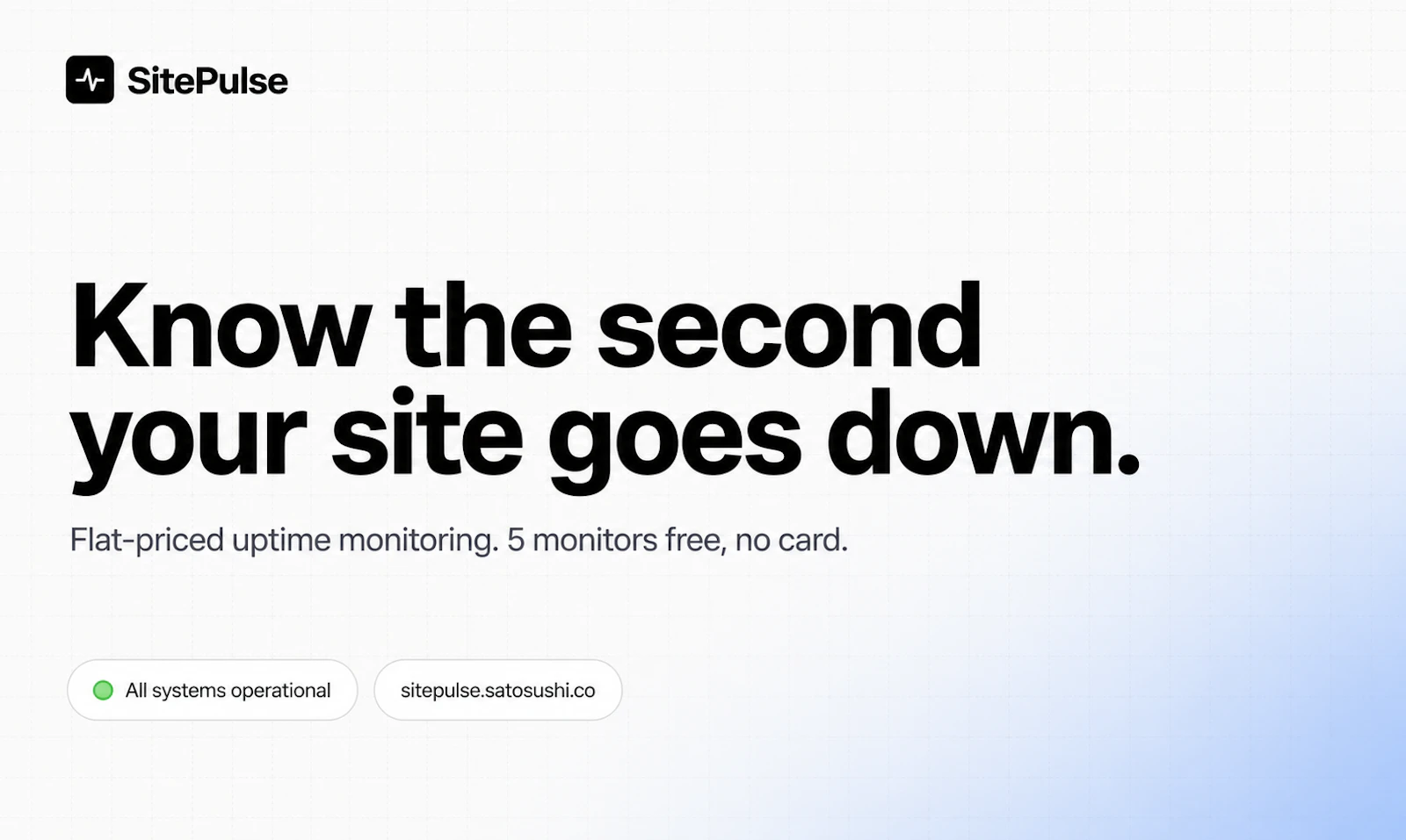 SitePulse screenshot 2