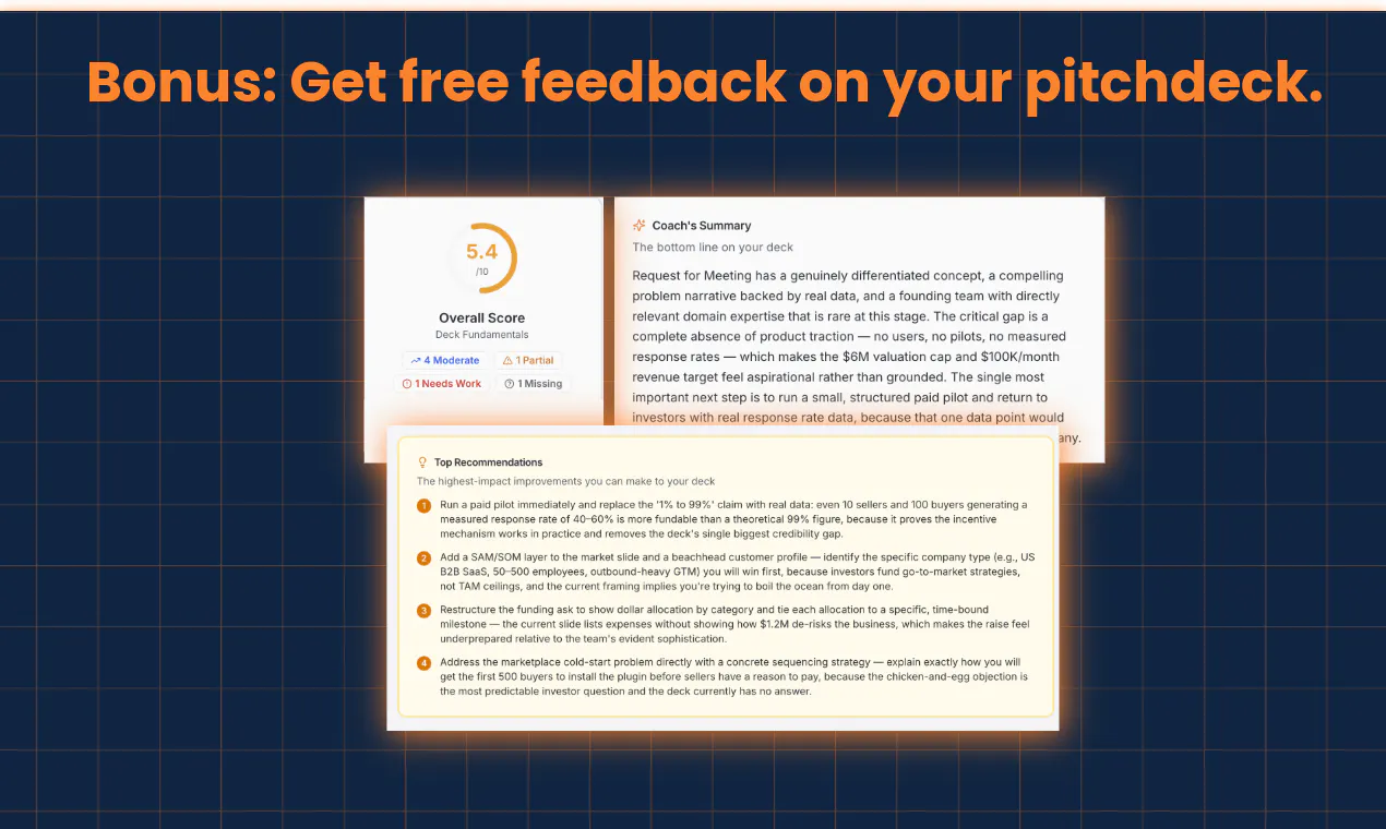 Pitchfire for Startups screenshot 4