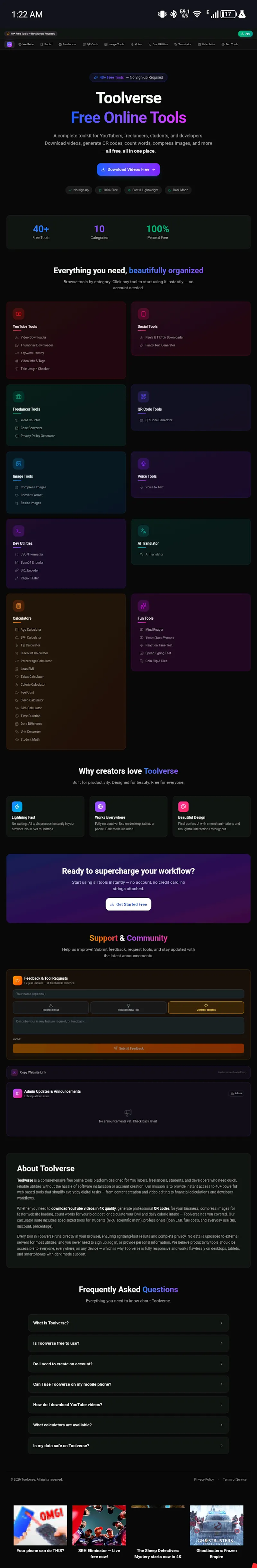 Toolverse screenshot 1