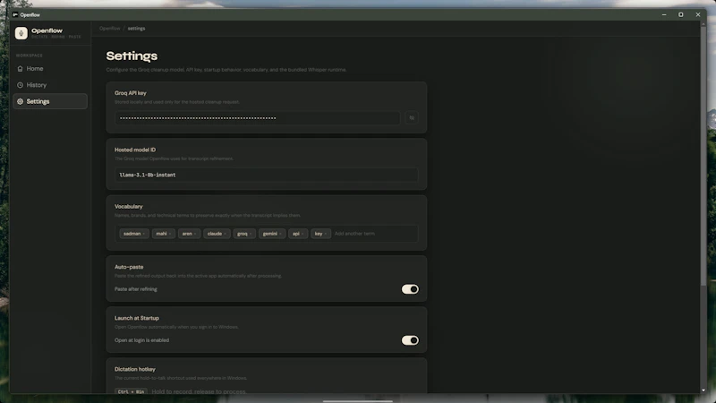 OpenFlow screenshot 4