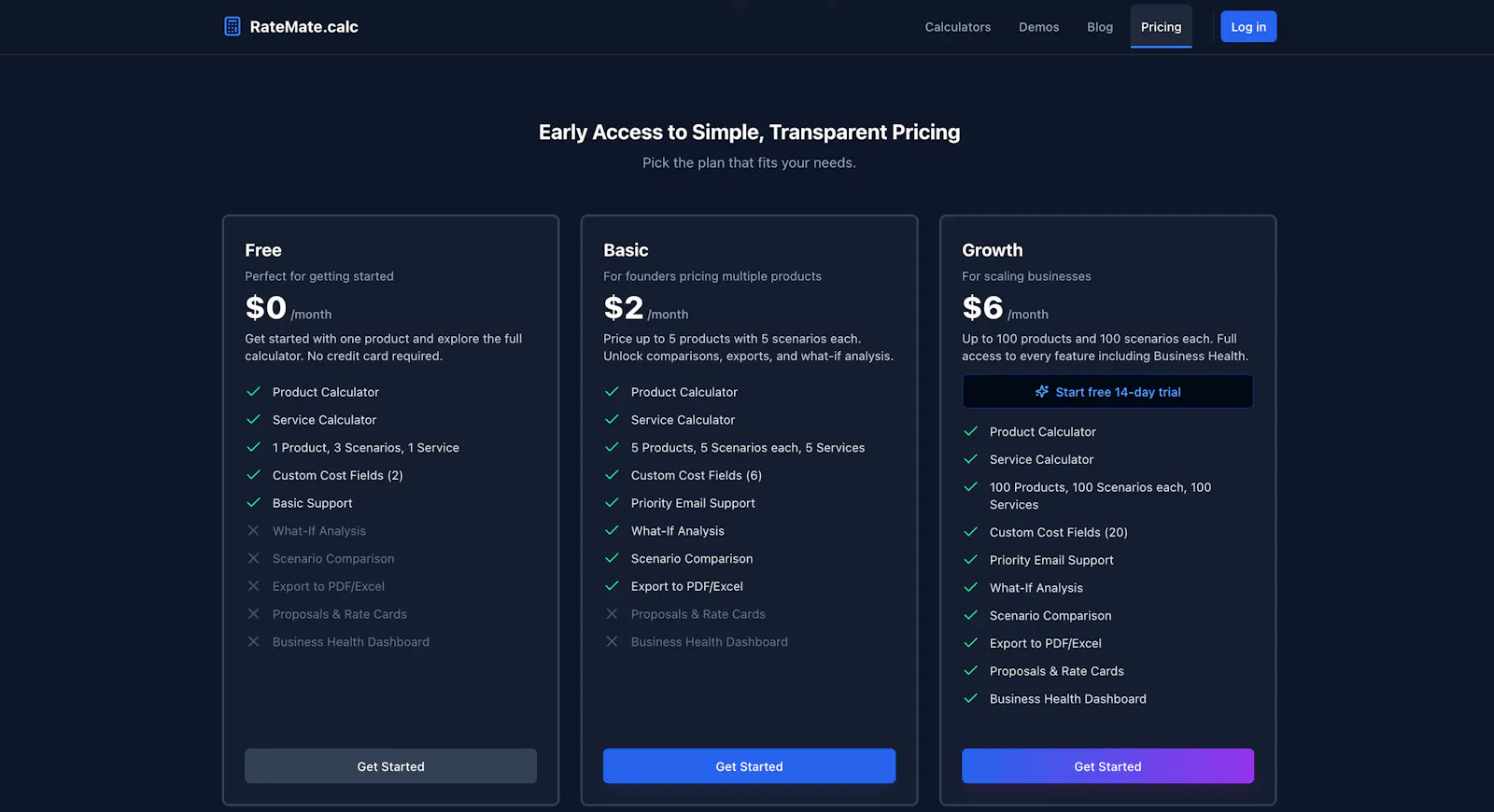 RateMate: A tool for Small Businesses screenshot 4