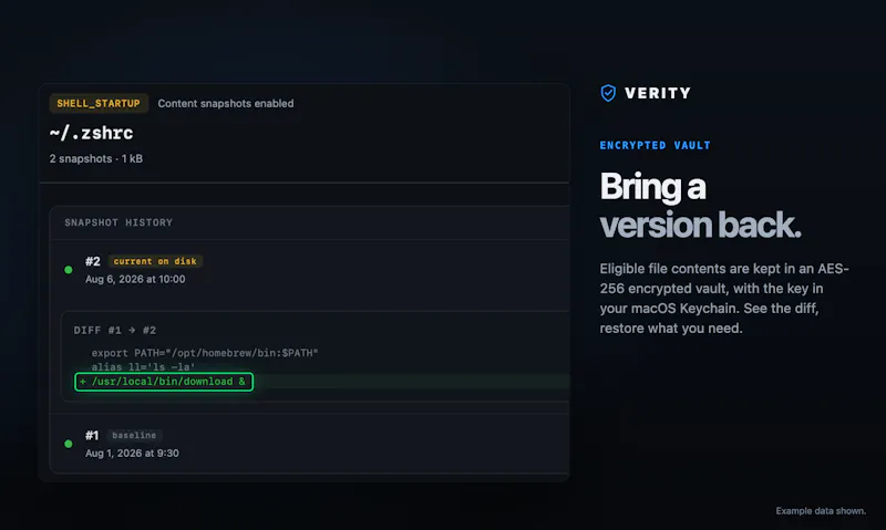 Verity screenshot 3