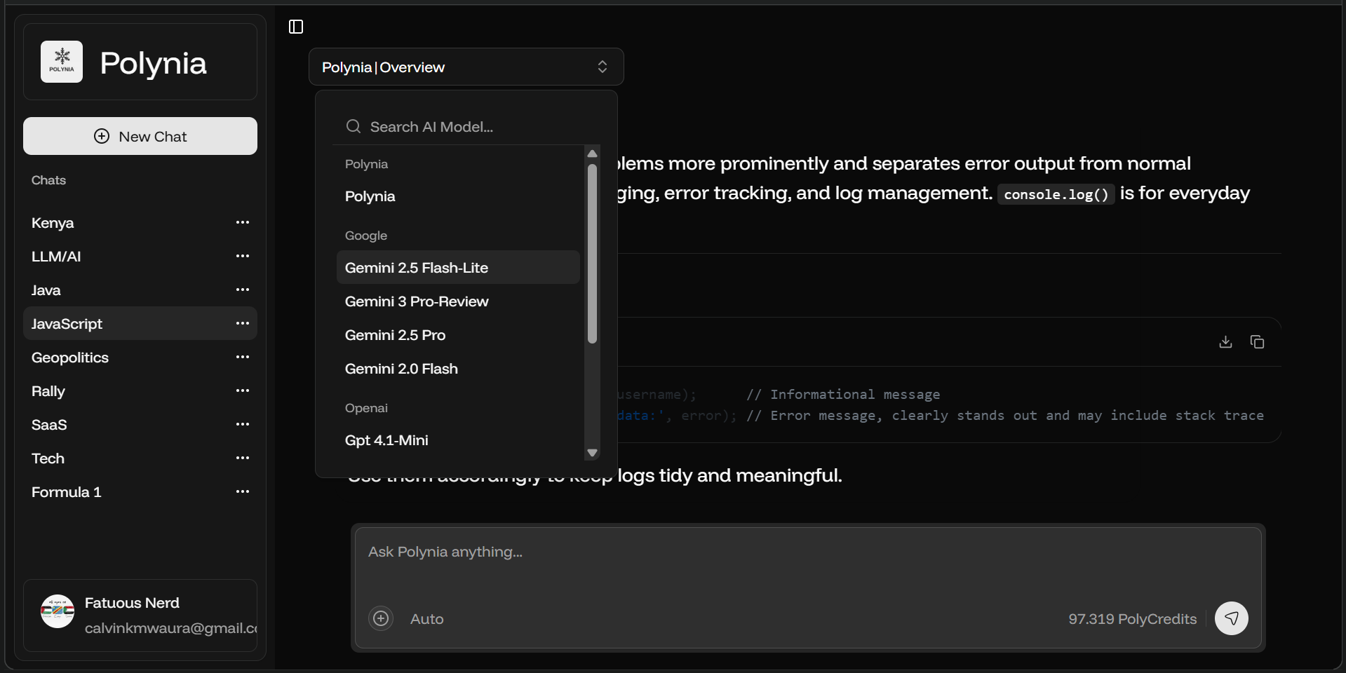 Polynia | AI Council gallery image
