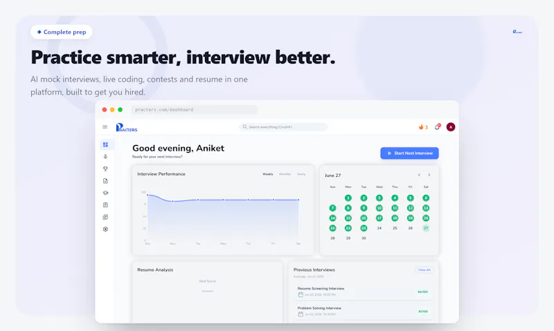Practers screenshot 1