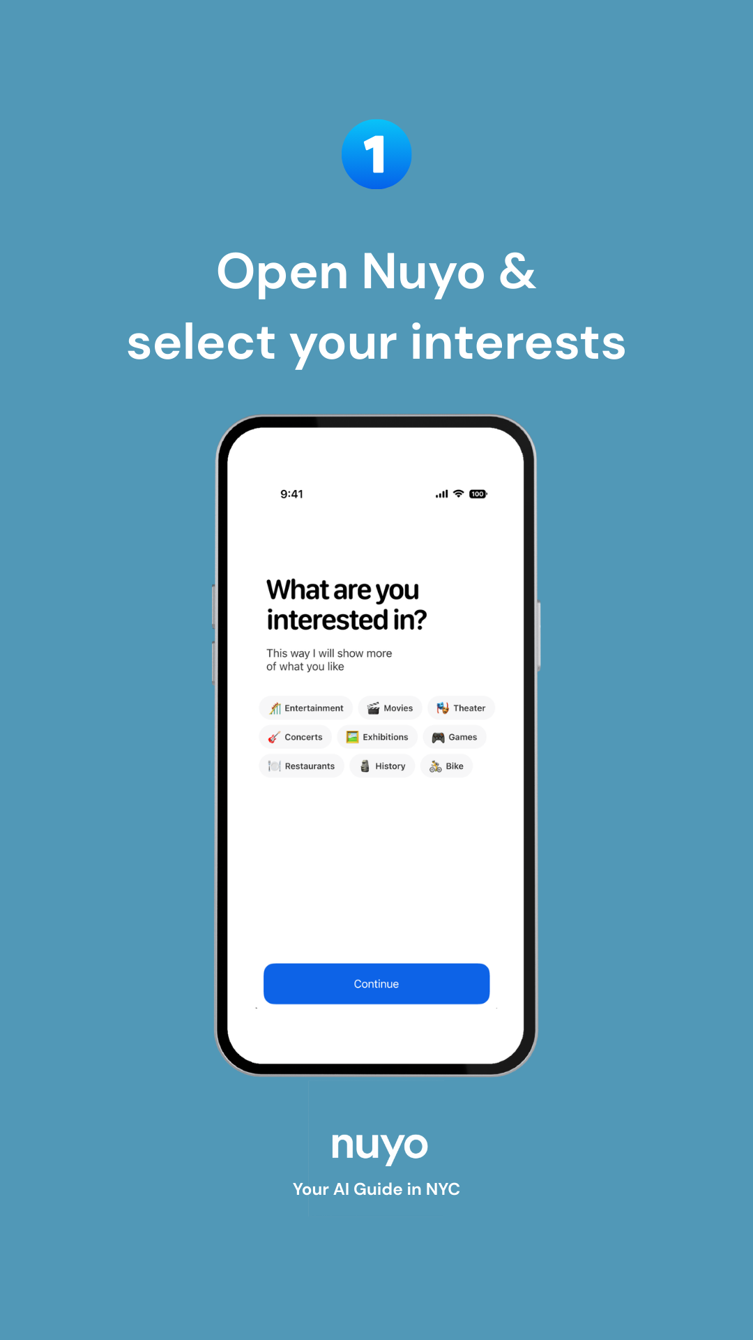 Nuyo: Your AI guide in Manhattan - Screenshot 2 showing product features and functionality