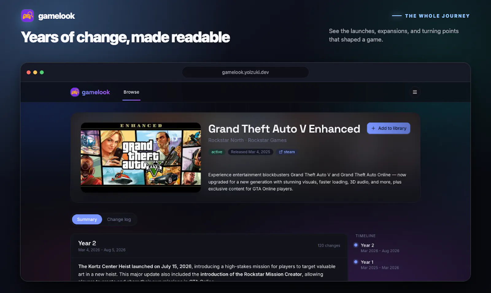 Gamelook screenshot 5