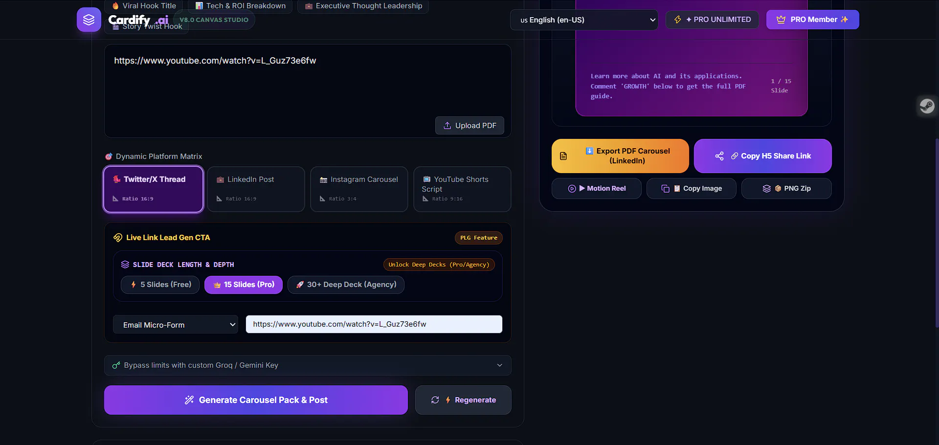 Cardify AI 2.0 截图 3