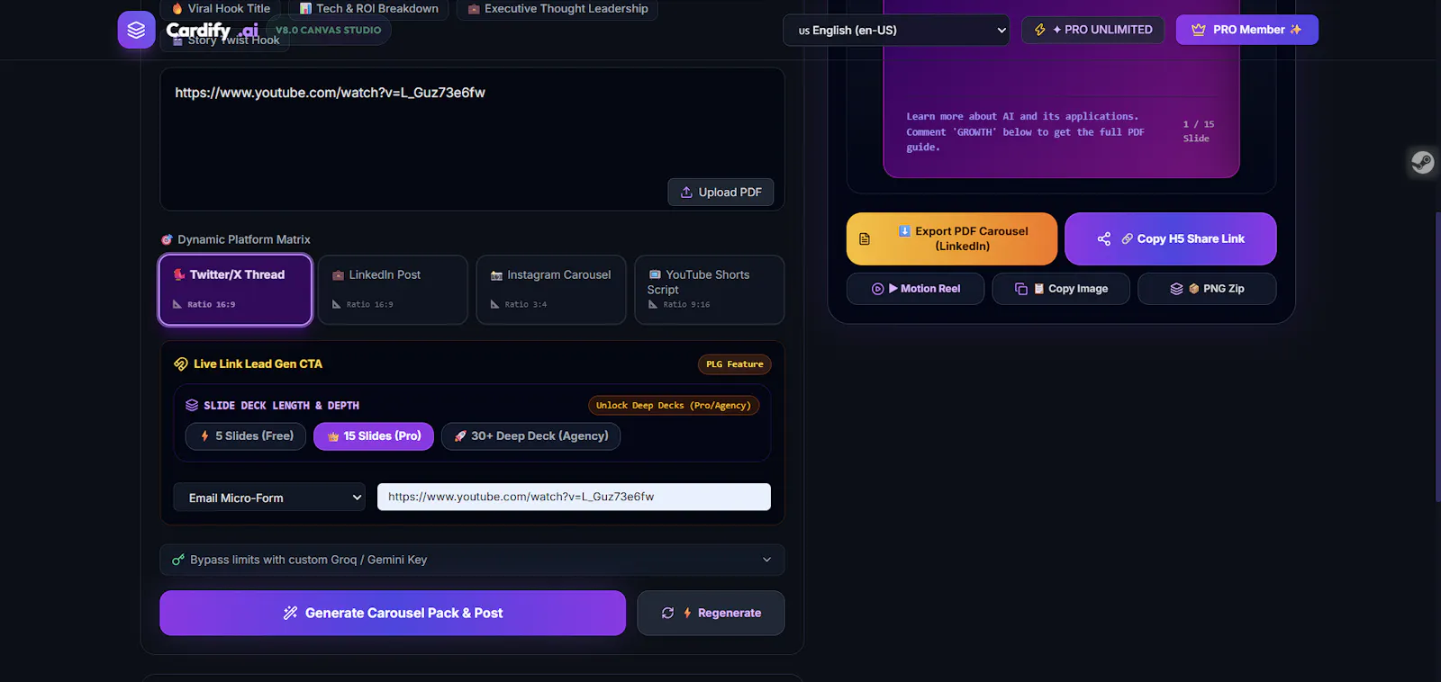 Cardify AI 2.0 screenshot 4